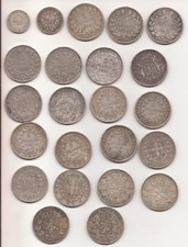 Lot - 5 Francs Louis Philippe, Cérès, Napoléon, 5 Lires, 5 francs Belge argent