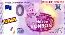 MUSEE DU BONBON HARIBO / BILLET 0 € / NULL EURO-SCHEIN / UEDE 2015-1