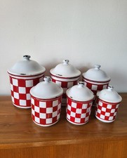 Ancienne Série de 6 Pots à