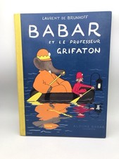 Livre BABAR Et Le Professeur Grifaton Laurent De Brunhoff, Albums Babar Hachette