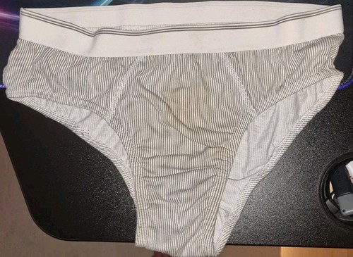 Slip gris rayure - rayure, xl