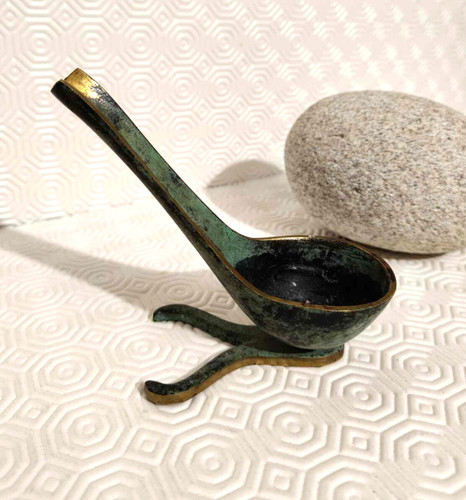Porte pipe vert bronze - vert, en