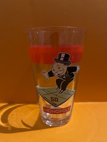 Verre monopoly rouge hasbro - rouge,