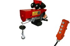 CHARIOT MOBILE PALAN ELECTRIQUE ROULANT 150 / 300KG 600W + TELECOMMANDE 4 FONCTI