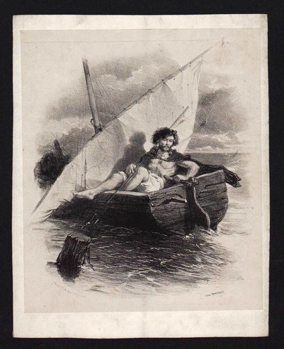 Lithographie originale - , de
