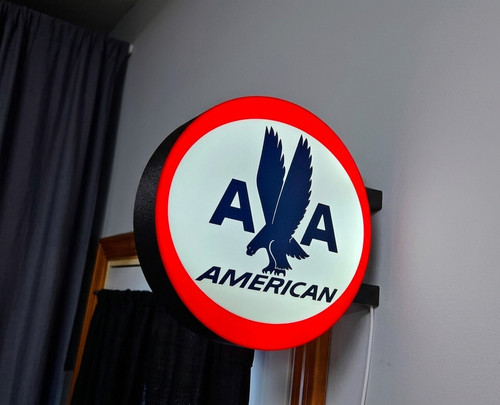 Enseigne lumineuse american - lumineuse,
