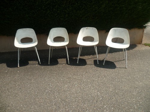 Chaises tulipe pierre - chaises,