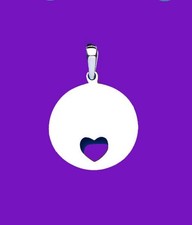 Pendentif étiquette disque