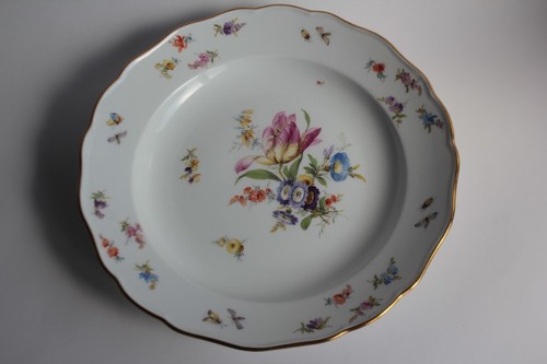 Meissen assiette porcelaine - meissen,