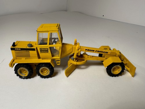 Faun 155 niveleuse jaune - niveleuse,