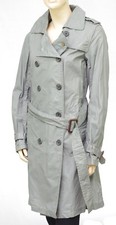  MAISON SCOTCH Trench  Imperméable gris femme enduit Heavily Washed taille 1