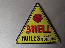 petite plaque émaillée shell
