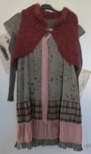 Robe, COP COPINE "Joanis" T40 avec doublure et cache épaule TBE.