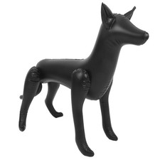 Mannequin gonflable pour chien : présentoir de vêtements pour animaux en PVC,
