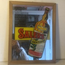 salers gentiane Mirroir publicitaire