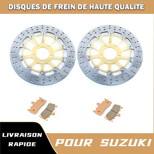 Paire disques frein avant - disques, &