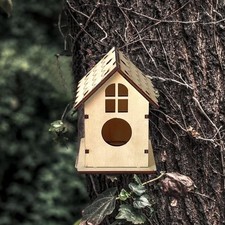 Maison oiseau bois nid - maison, d'oiseau