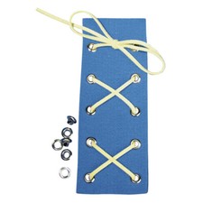 Oeillet en métal platine