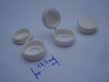 Lot de 1000 cache vis blanc