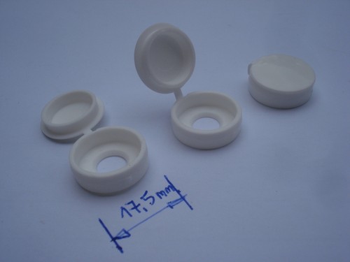 Lot 1000 cache vis blanc - 1000,