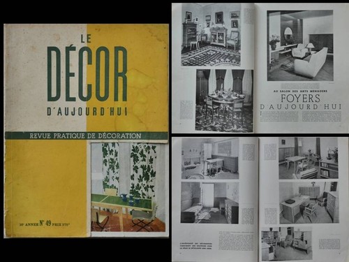 Decor aujourd hui 49 1949 - decor, d'aujourd'hui