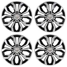 Housse De Roue Noir Argent De