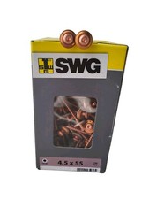 100 Vis de faitage INOX Cuivrée  4,5 X 55 TORX - vis avec joint 