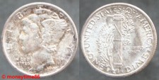 USA ! One Dime Mercury 1944 S