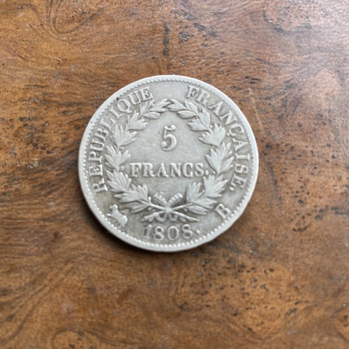 Francs 1808 rouen argent - 5,