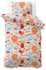 Animal Déco - Parure de Lit Enfant Coton Éléphant et Lion - Housse de Couette 14