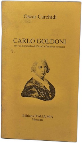 Carlo goldoni la - carlo, commedia