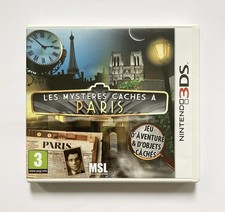 LES MYSTÈRES CACHÉS À PARIS - 3DS Nintendo 3DS/2DS - COMPLET - PAL FRA - RARE TB