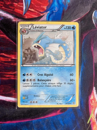 Carte pokémon léviator - carte,