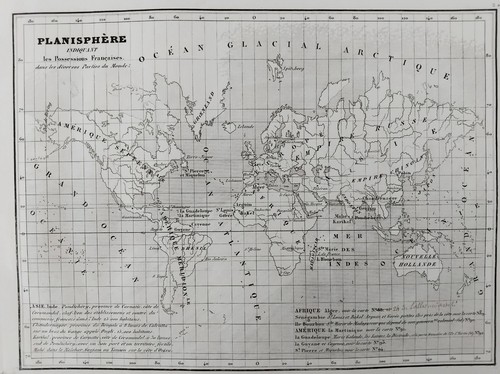 Carte ancienne planisphere - carte,