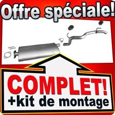 Echappement pour JEEP CHEROKEE 2.5, 2.8 et 3.7 V6 4X4 Silencieux