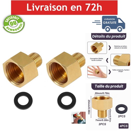Raccords gaz laiton - , g1/2