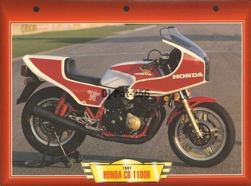 Fiche moto honda 1100 r - fiche,