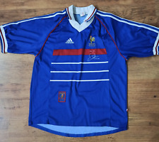 Maillot France Coupe du Monde 1998 XL Zidane - FFF 98 shirt