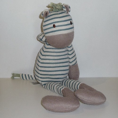 Doudou zèbre oxybul - zèbre,