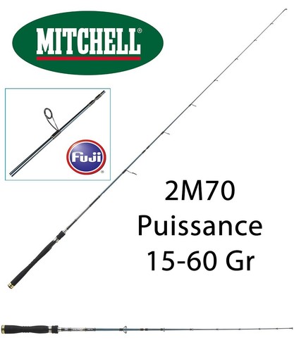 Canne leurre spinning - , mitchell