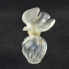 Coffret Flacon De Parfum En Cristal Bouchon 1 Colombe Nina Ricci Lalique VIDE
