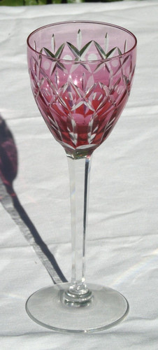 Verre cristal couleur - cristal, de