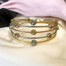 Beau bracelet multi-plage fait