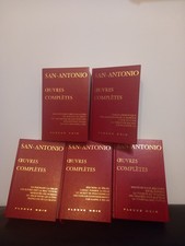lot de 5 tomes des oeuvres complètes de San- Antonio