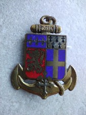 médaille militaire insigne 6° RIC régiment infanterie colonial, AFN indochine