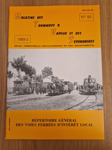 Magazine tramways vapeur - magazine, et