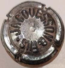 capsule de champagne estampée