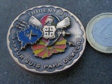 parachutiste  opex  trident  17 eme genie  1er  cie  kfor  1999 numéroté   (xc)