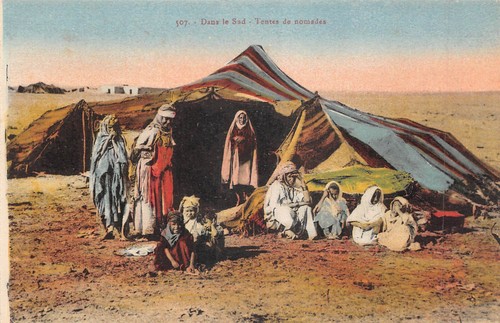 Cpa algerie dans sud - algerie,