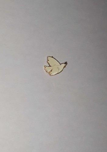 Broche épinglette colombe - épinglette, de